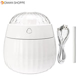 380ML Ultrasonic Humidifier Air Purifier Aroma Diffuser Room Nebulizer LED Lamp