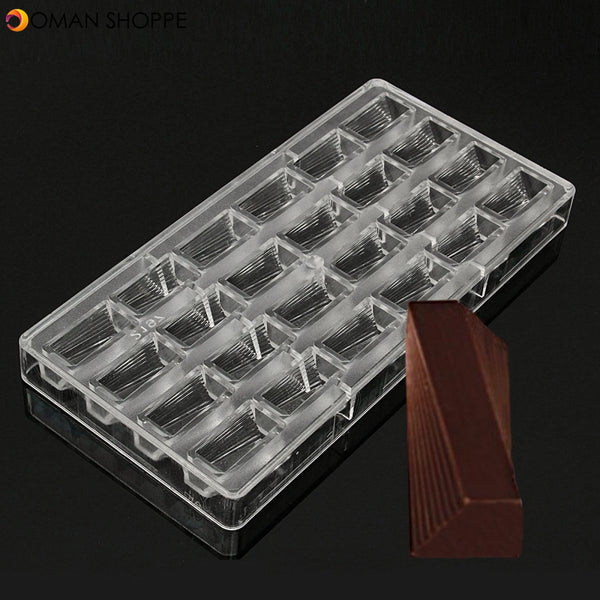 3D Clear Chocolate Mold Candy Jelly Mould Tray Pastry Polycarbonate Baking Tools