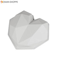 3D Heart Shape Diamond Moulds Silicone