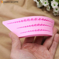 3D Pearl Necklace Silicone Fondant Mold Cake Decorating Mould