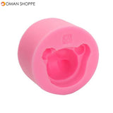 3D Silicone Cute Cat Head Shape Cake Mold Mould Fondant Decoration Tool