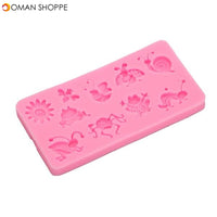 3D Silicone Fondant Mould Animal Insect Cake Decorating Mold