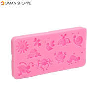 3D Silicone Fondant Mould Animal Insect Cake Decorating Mold