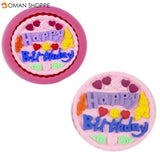 3D Silicone Happy Birthday Fondant Chocolate Mold Mould Cake Decoration