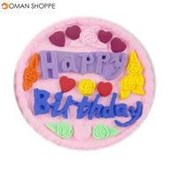 3D Silicone Happy Birthday Fondant Chocolate Mold Mould Cake Decoration