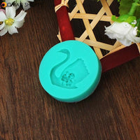 3D Swan Fondant Cake Mold Cake Decorating Tools Silicone Mould 