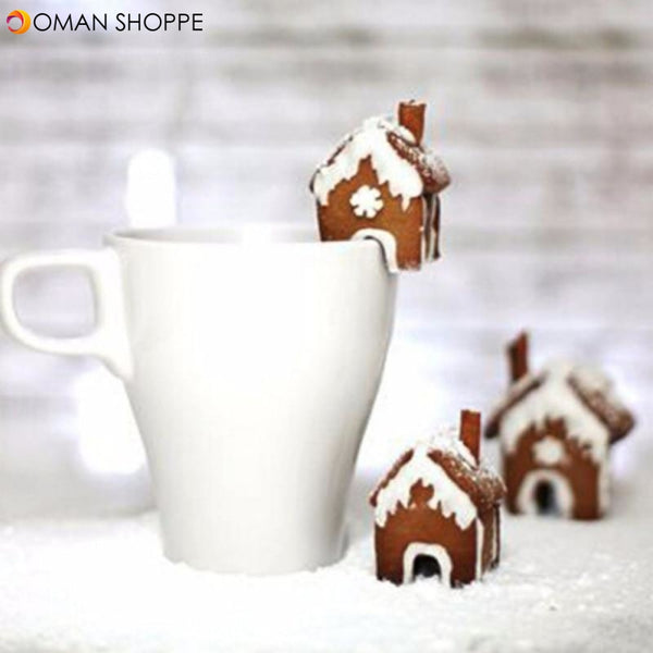 3Pcs Christmas Gingerbread House Biscuit Cutter Set Stainless Steel Cookie Mould