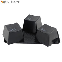 3Pcs Creative Keyboard Tea Cup Keypad Ctrl Del Alt Cup Coffee Mug