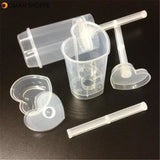 3pcs/lot Clear Cake Push Up Cake Push Pop Containers For Cupcakes, Cake Ice Cream Mold cooking tools 486