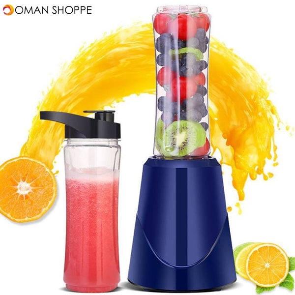 400ML 200W Electric Fruit Juicer Multifunction Mini Portable Home Smoothie Blender Maker