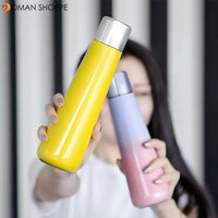 400ml Stainless Steel LCD Touch Screen Smart Bottle Temperature Display Water Cup Vacuum Cup Portable Water Bottles