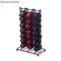 42 Coffee Capsules Storage Rack Dispenser Holder Organizer Stands Kitchen Storage Rack For Nespresso 