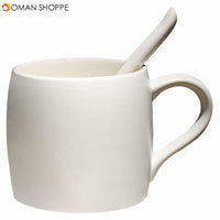 420ml Creative Ceramics Coffee Mug with Scoop