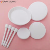 4pcs/set Cake Cupcake Stand Icing Cream Decorating Tool Cake Flower Needle Nail Baking Tools