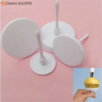 4pcs/set Cake Cupcake Stand Icing Cream Decorating Tool Cake Flower Needle Nail Baking Tools