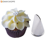 5 PCS Flower Petal Icing Piping Nozzle Cake Decorating Pastry Baking Tools