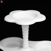 5 Tier Plastic Cupcake Holder White Display Stand Dessert Wedding Birthday Decorations