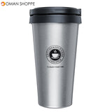 500ML Portable Coffee Vacuum Flasks Insulated Mugs Hot & Cold Cup With Handle Leakproof Stainless Steel Thermos Flask Tea Water Bottle