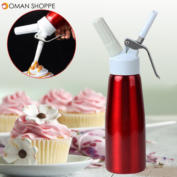 500ml Whip Coffee Dessert Fresh Cream Butter Dispenser Whipper Cake Maker Tool Cake Batter Dispenser 