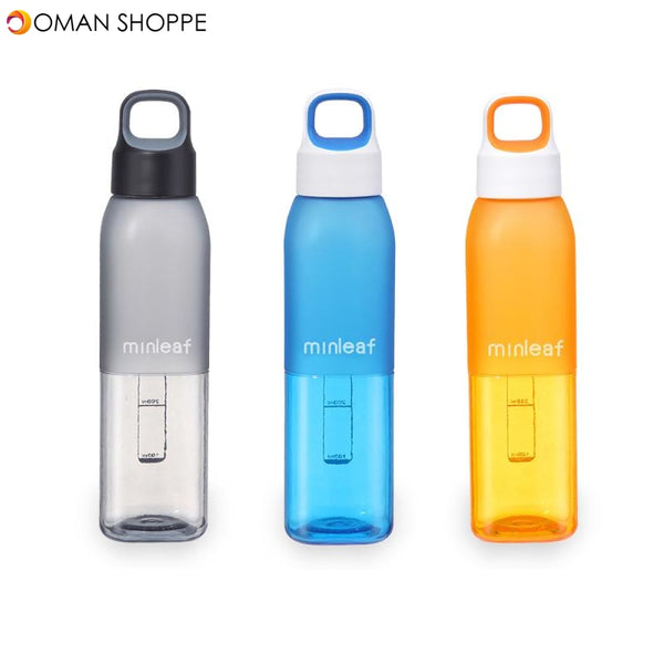 550ml Large Capacity Portable Outdoor Sport Light Weight Safe Plastic Water Bottle Cup