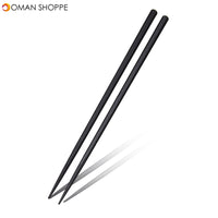 5Pairs (10 PCS) Alloy Non-Slip Reusable Chopsticks Sushi Set Chinese Food Chop Sticks Tableware