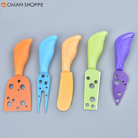 5PCS Stainless Steel Cheese Knives Cutters Shovel Fork Food Dinnerware Kitchen Accessories