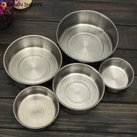 5PCS Stainless Steel Food Container Bowls Crisper Lunch Box Kitchen Food Container