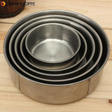 5PCS Stainless Steel Food Container Bowls Crisper Lunch Box Kitchen Food Container