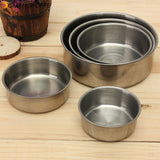 5PCS Stainless Steel Food Container Bowls Crisper Lunch Box Kitchen Food Container