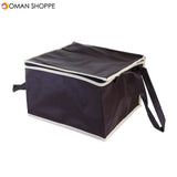 6 Inch Non-woven Fresh keeping Tote Bag with Zipper Cake Picnic Lunch Bag Reusable Grocery Bag