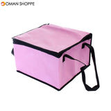 6 Inch Non-woven Fresh keeping Tote Bag with Zipper Cake Picnic Lunch Bag Reusable Grocery Bag