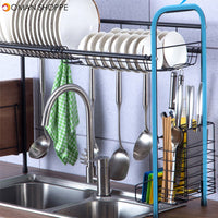 60/70/80/90cm 304 Stainless Steel Single Layer Rack Shelf Storage for Kitchen Dishes Arrangement