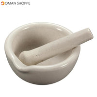 6ml Mini Porcelain Mortar And Pestle Mixing Grinding Bowl Set Crusher DIY Tool