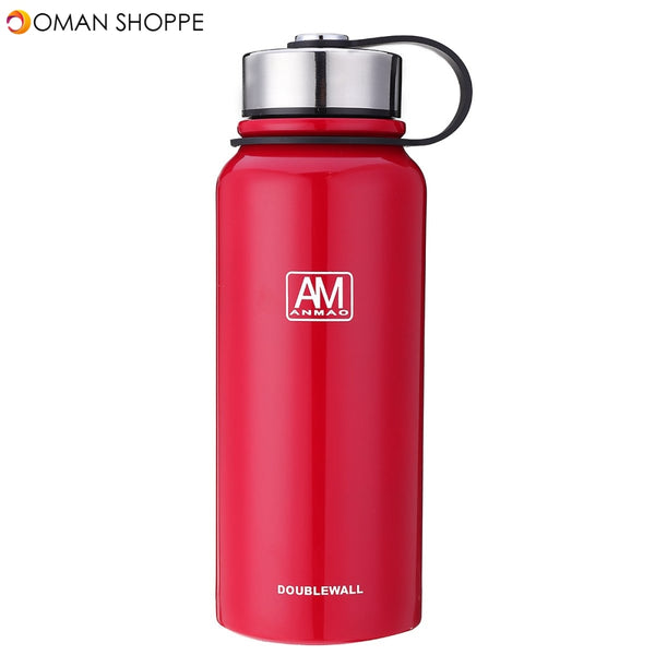 800ML Double Walled Water Bottle Vacuum Flasks Insulated Stainless Steel Drinks Bottle