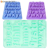 Alphabet Silicone Mould Cake Decorating Candy Cookie Chocolate Baking Mold DIY