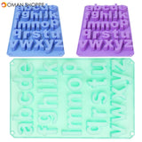 Alphabet Silicone Mould Cake Decorating Candy Cookie Chocolate Baking Mold DIY