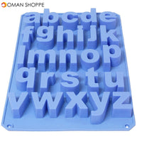 Alphabet Silicone Mould Cake Decorating Candy Cookie Chocolate Baking Mold DIY