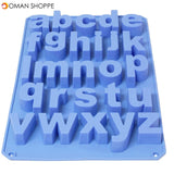 Alphabet Silicone Mould Cake Decorating Candy Cookie Chocolate Baking Mold DIY