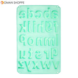 Alphabet Silicone Mould Cake Decorating Candy Cookie Chocolate Baking Mold DIY