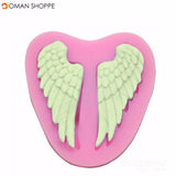  Angel Wings Silicone Fondant Mold Chocolate Polymer Clay Mould