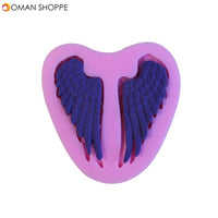  Angel Wings Silicone Fondant Mold Chocolate Polymer Clay Mould