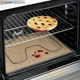 Anti-oil High Temperature Non-stick BBQ Oven Baking Mat Reusable Cloth Anti-oil Mat