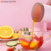 Automatic Household Portable Juicer Fruit Container USB Charging Juice Cup for Bottle Extractor