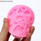 Baby Pram Bear Carrousel Silicone Mould Fondant Cake Decoration Mold