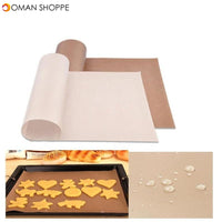 Baking Mat High Temperature Resistant Teflon Sheet Pastry Baking Oilpaper Heat-resistant Pad Non-stick For Outdoor Bbq