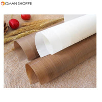 Baking Mat High Temperature Resistant Teflon Sheet Pastry Baking Oilpaper Heat-resistant Pad Non-stick For Outdoor Bbq