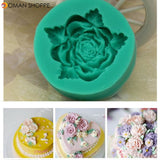 Beautiful Silicone Flower Fondant Mold Mould 3D Cake Mold Cake Decoration