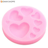 Beautiful Silicone Heart Love Shape Fondant Mold Mould 3D Cake Mold Cake Decoration