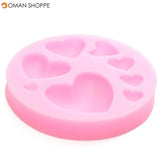 Beautiful Silicone Heart Love Shape Fondant Mold Mould 3D Cake Mold Cake Decoration