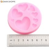 Beautiful Silicone Heart Love Shape Fondant Mold Mould 3D Cake Mold Cake Decoration